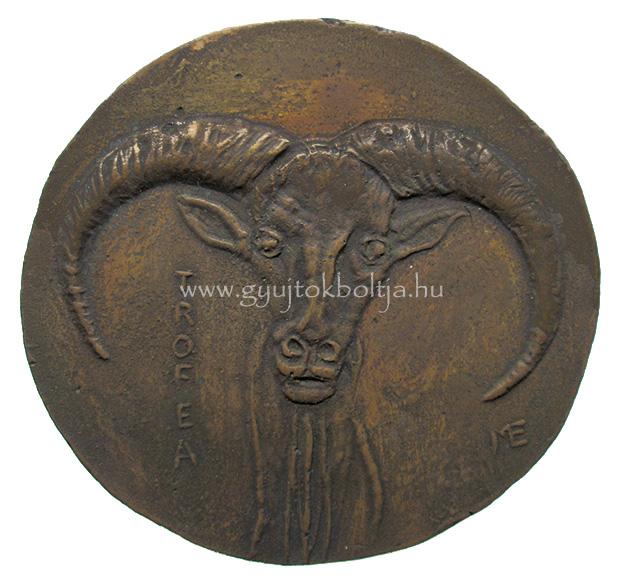 Mir� Eszter: Tr�fea vad�sz plakett /Muflonkos/